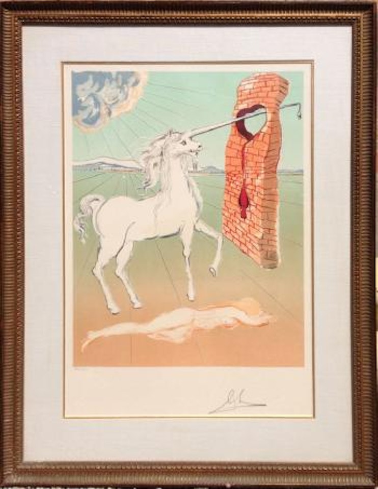 The agony of love from the retrospective suite by Salvador Dali