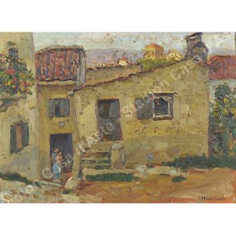 Cortile carsico by Ugo Flumiani