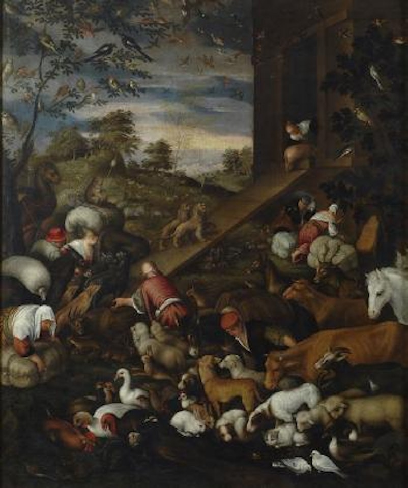 L'ingresso Degli Animali Nell'arca Di Noè by Leandro Bassano