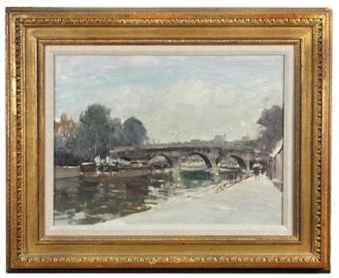 The Point Neuf, Paris by Edward Seago