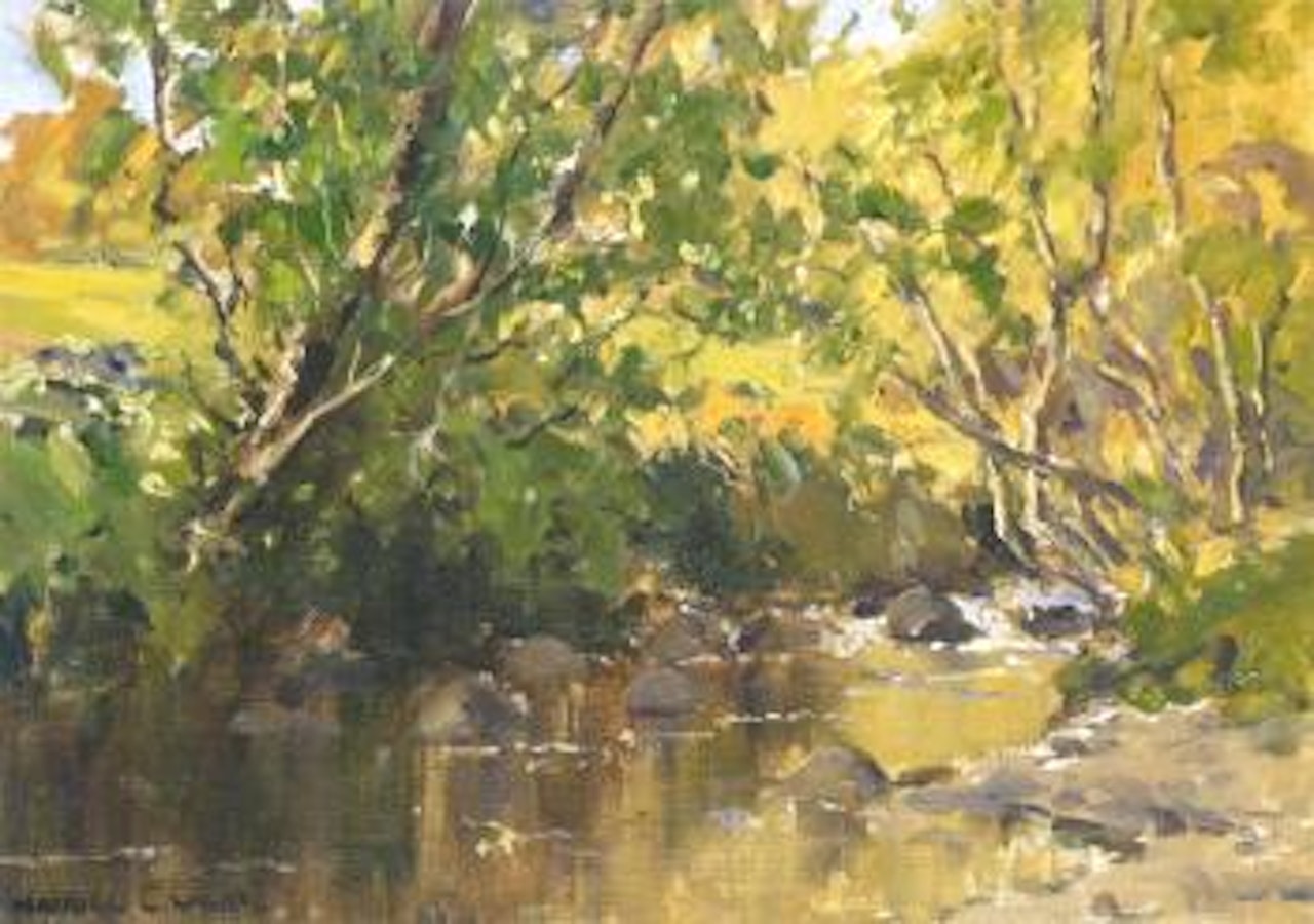 Autumn on the river by Maurice Canning Wilks