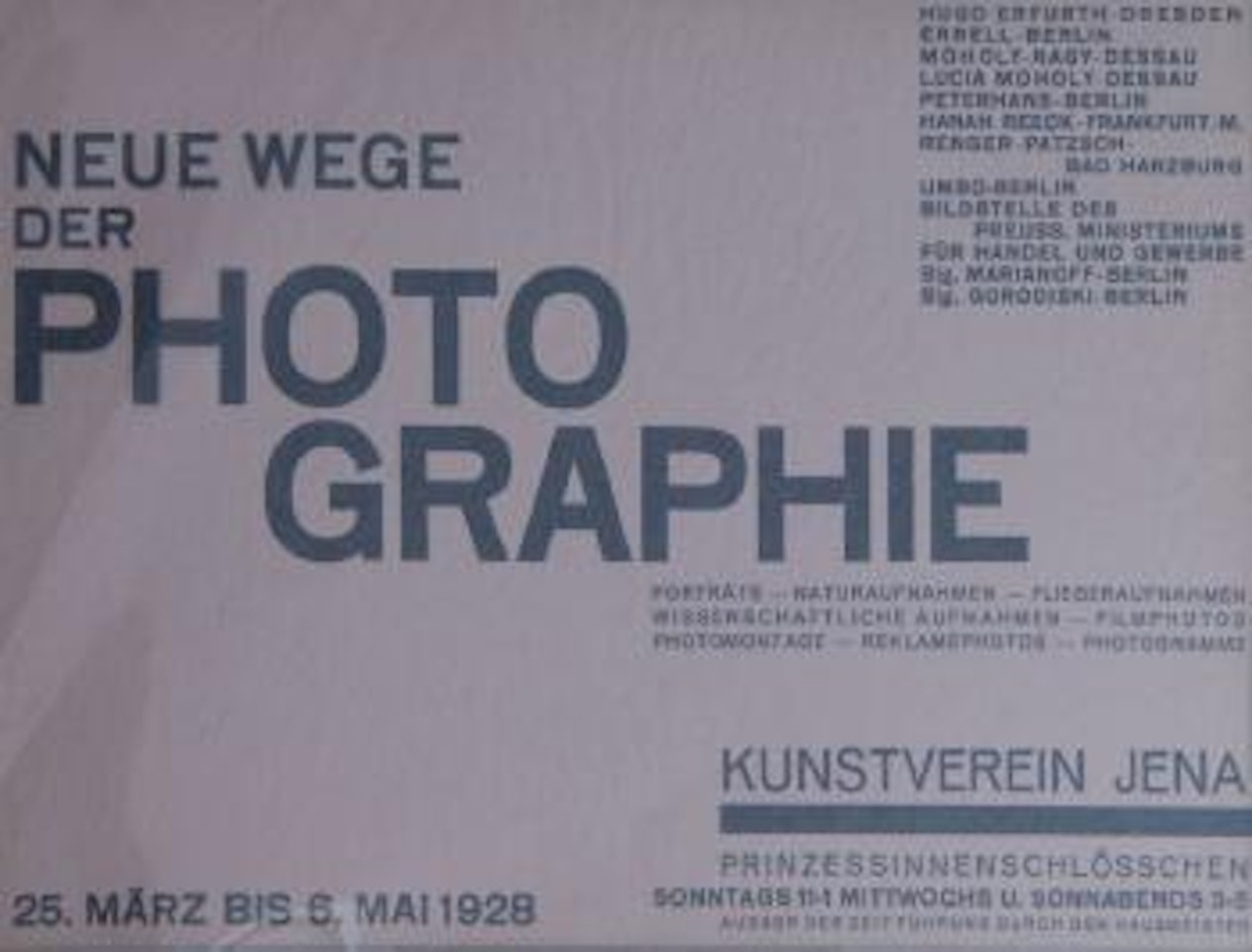 Neue Wege der Photographie by Walter Dexel