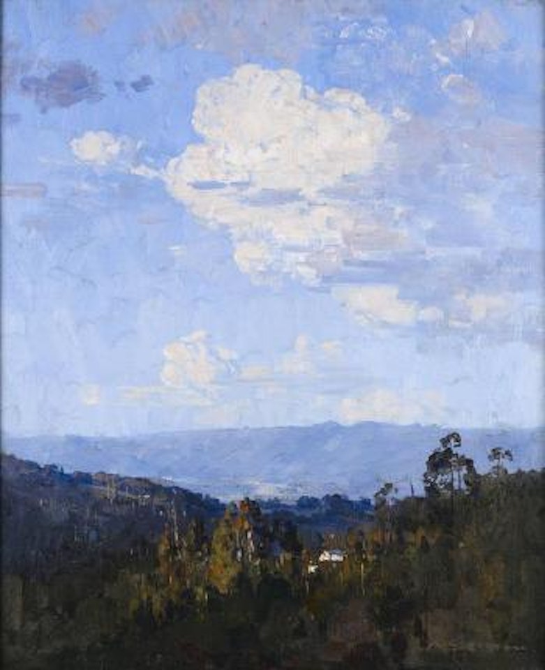 Morning light, Dandenongs by Arthur Ernest Streeton