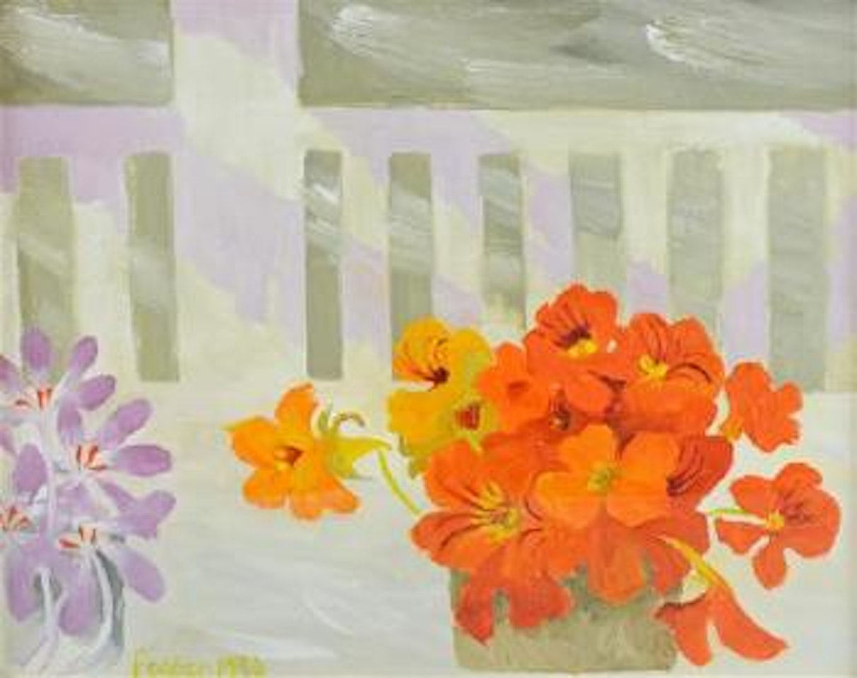 Nasturtiums by Mary Fedden