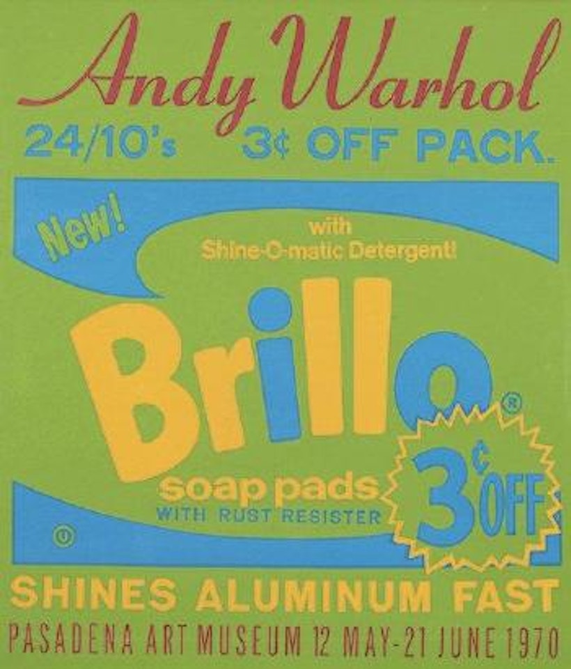 Affiche Brillo by Andy Warhol