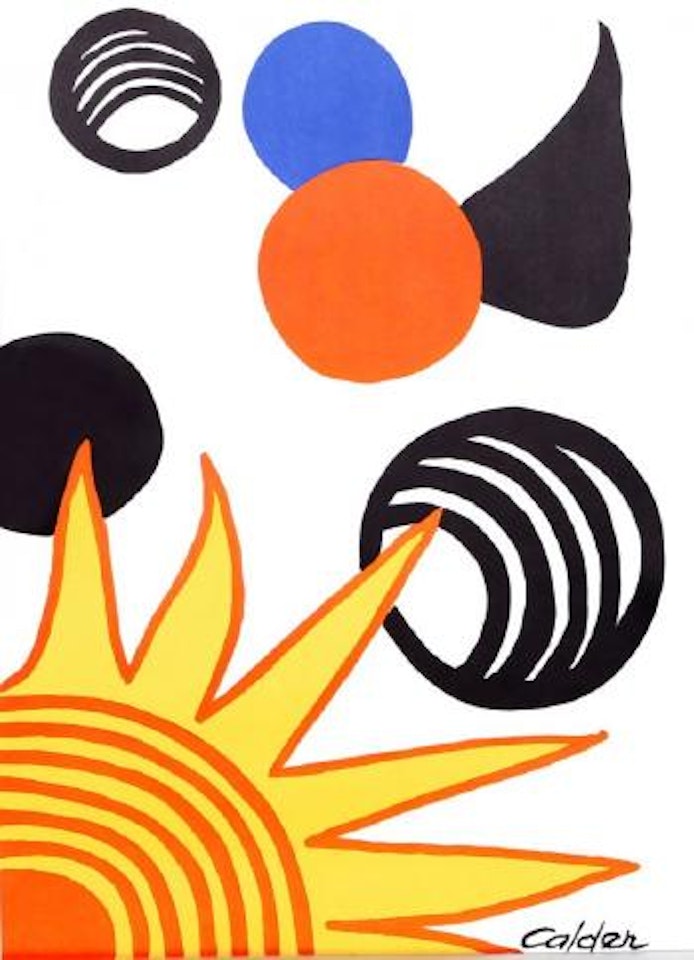 Le memoire elementaire by Alexander Calder