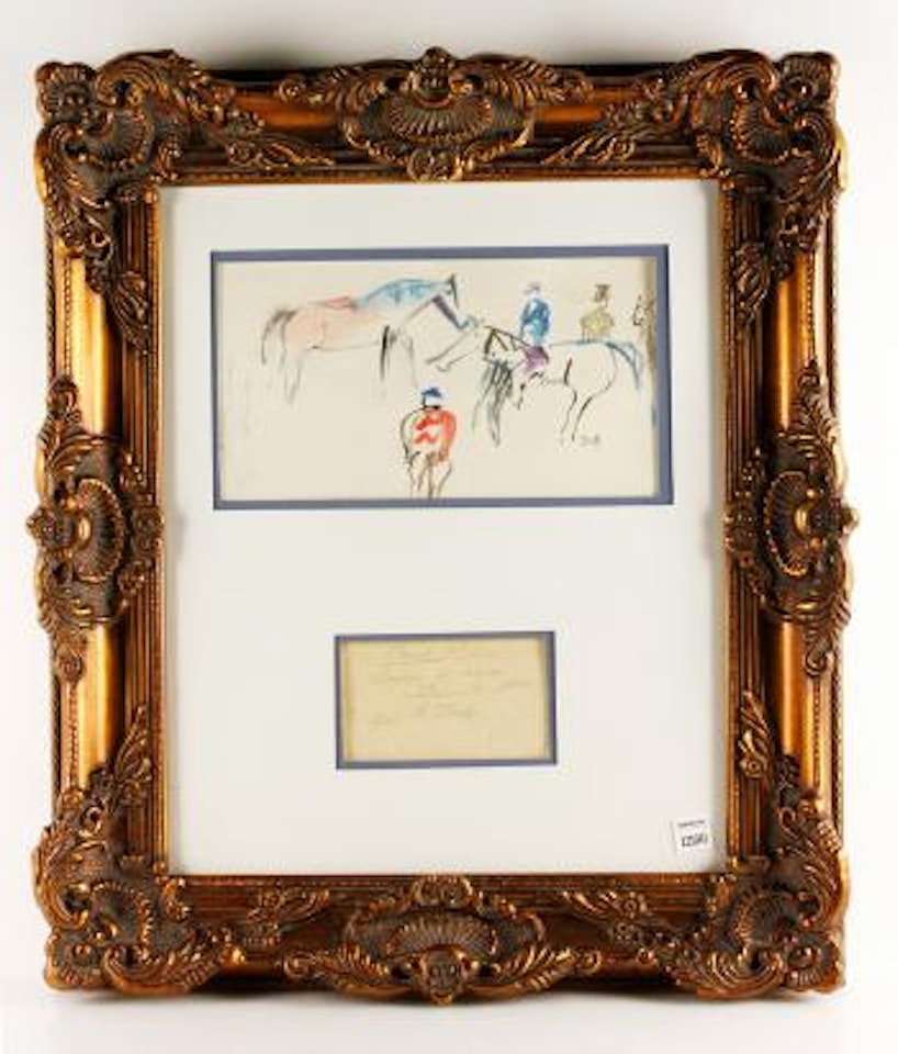 Champ de Courses Deauville by Raoul Dufy