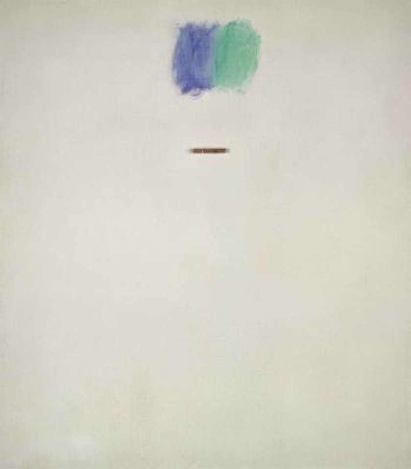 Pintura Amb Cigarro (Painting With Cigar) by Antoni Tapies