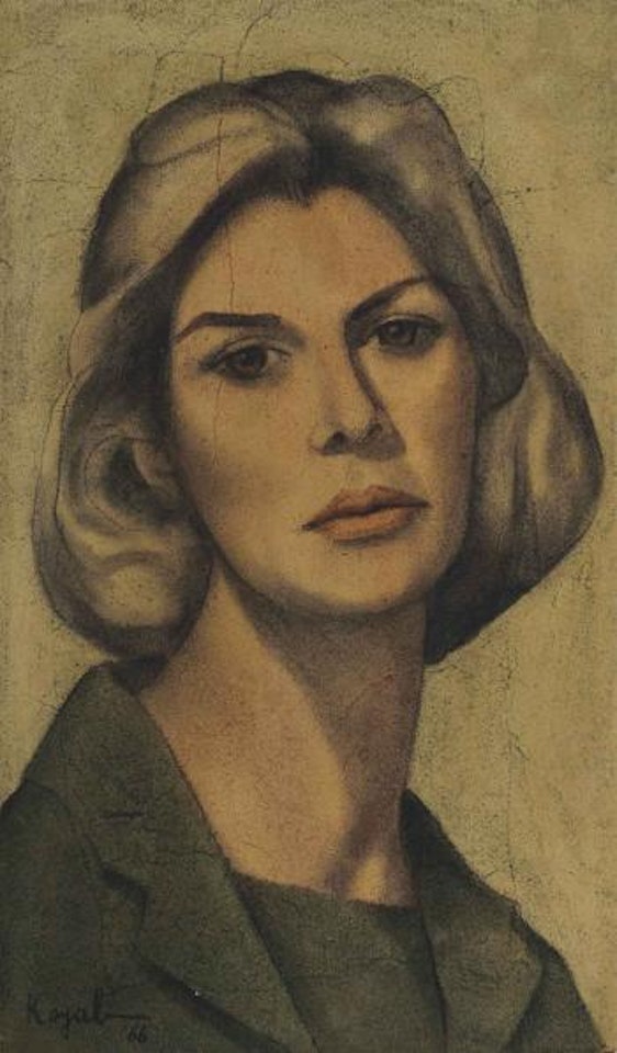 Portrait of Mrs Marie Tobler by Louai Kayali