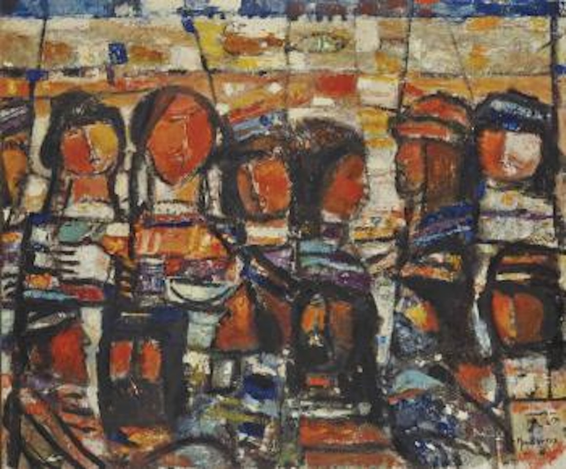 Al Asha'a Al Akhir (The Last Supper) by Fateh Moudarres