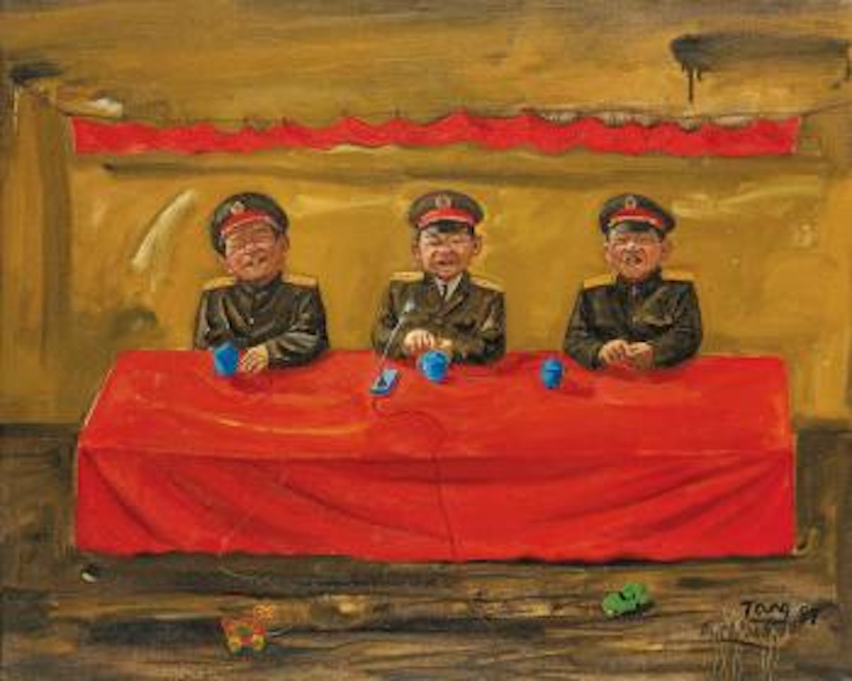 Children in Meeting Series by Tang Zhigang