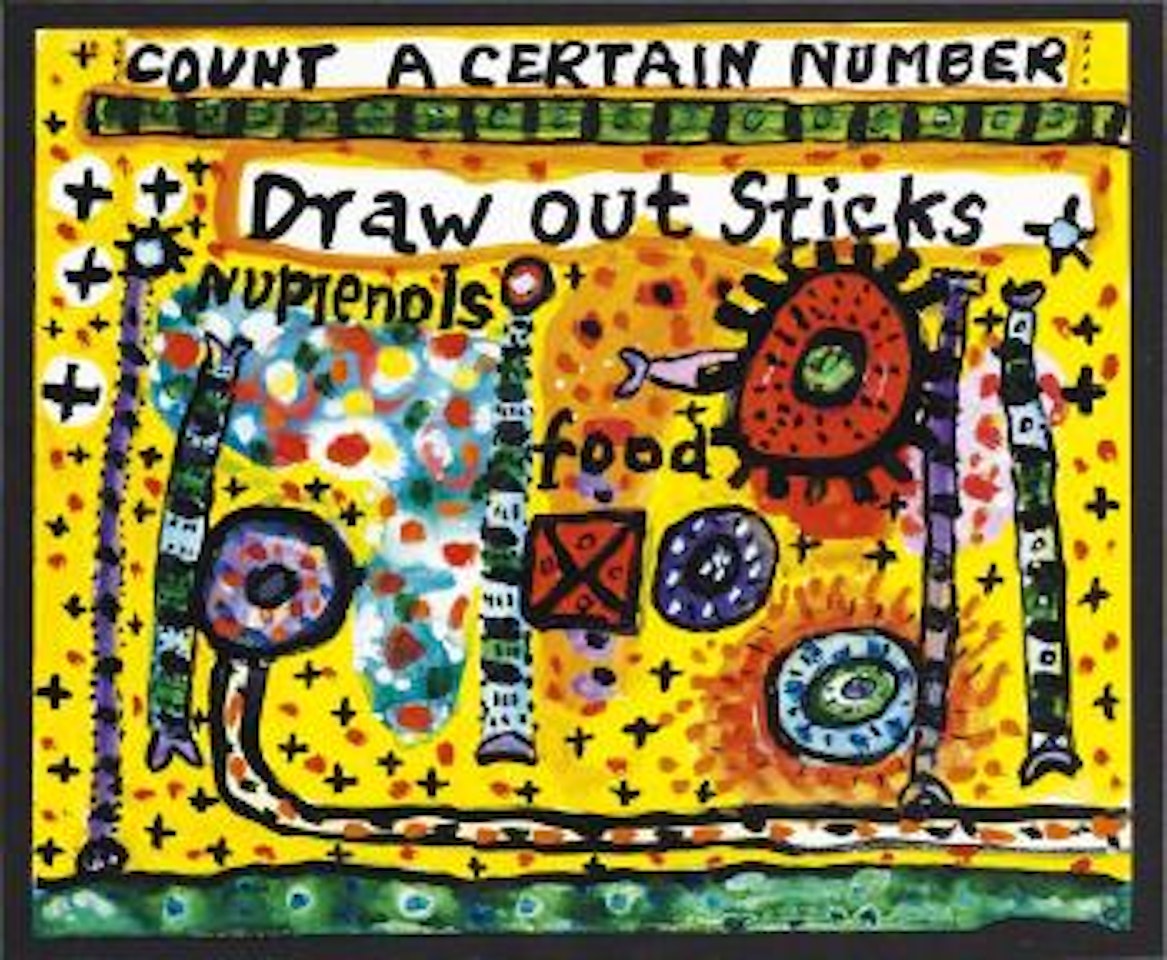 Count a certain Number by Alan Davie