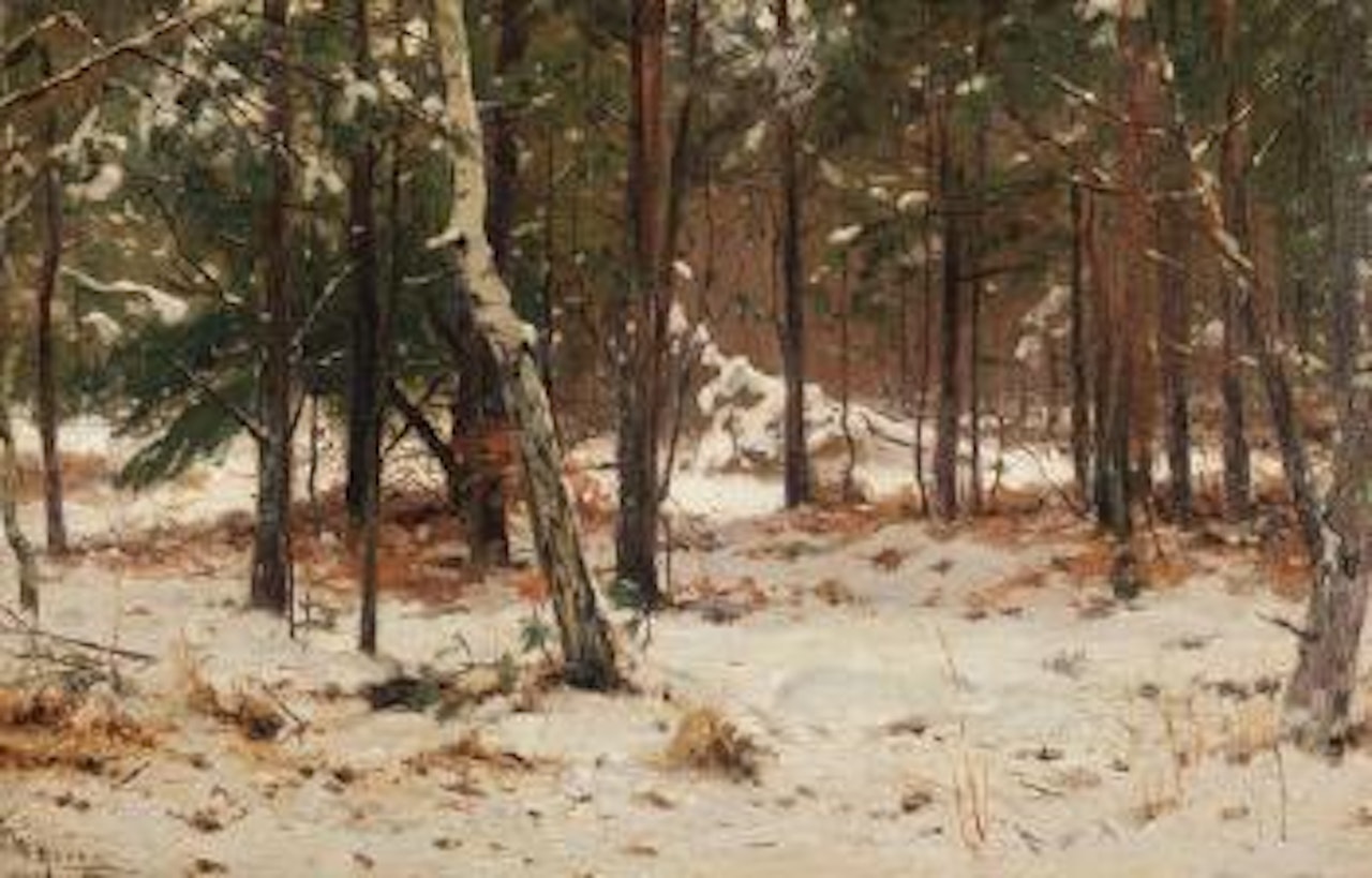 Winterwald by Walter Moras