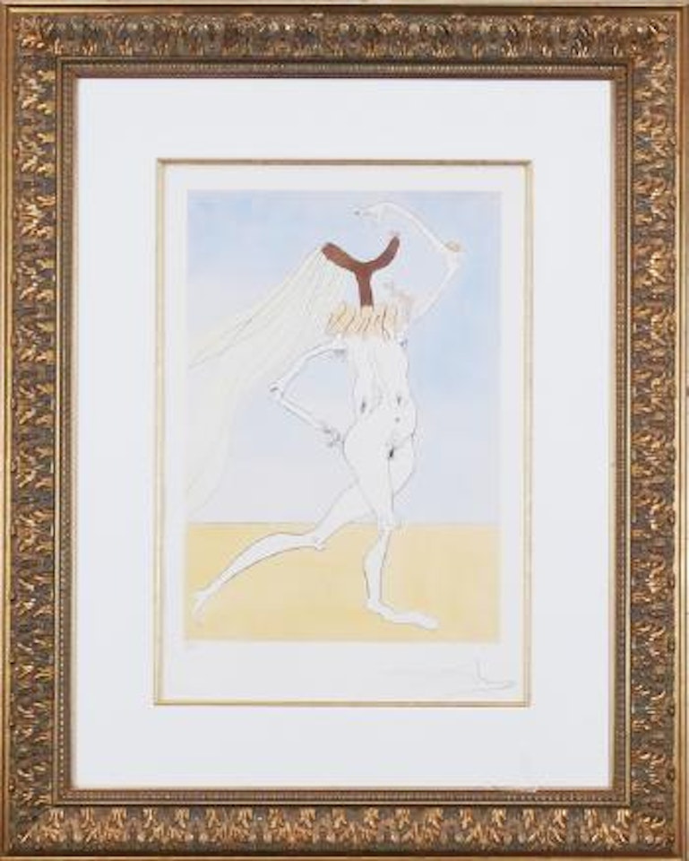 Nu Aux Voilettes by Salvador Dali