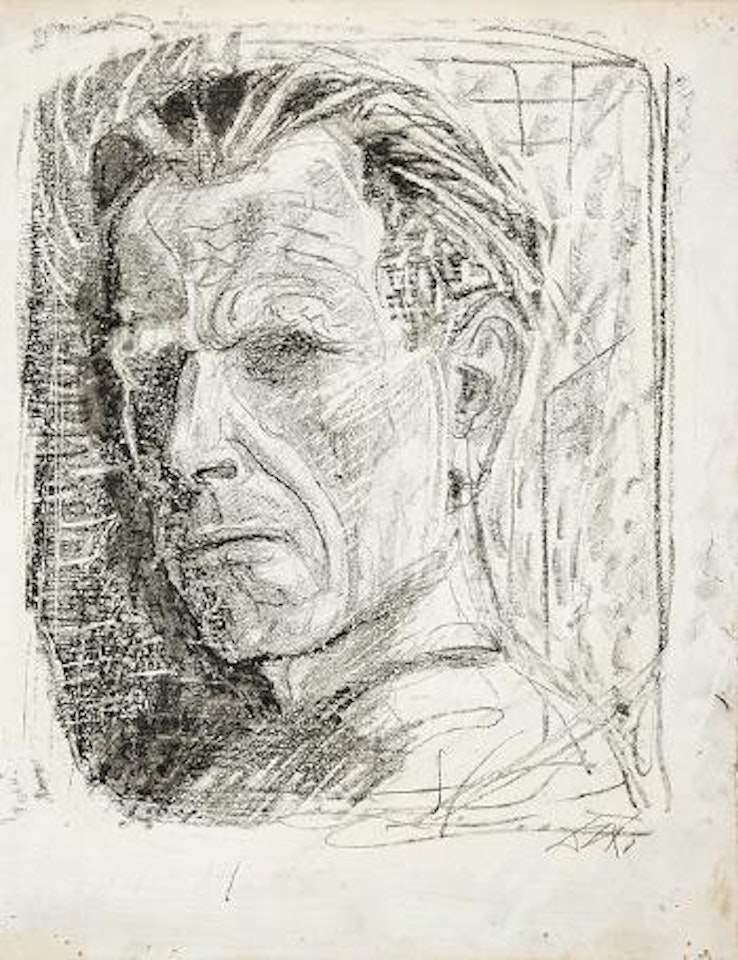 Selbstbildnis III by Otto Dix