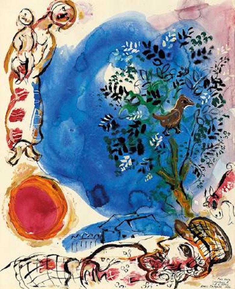 Souvenir du col d'Allos by Marc Chagall