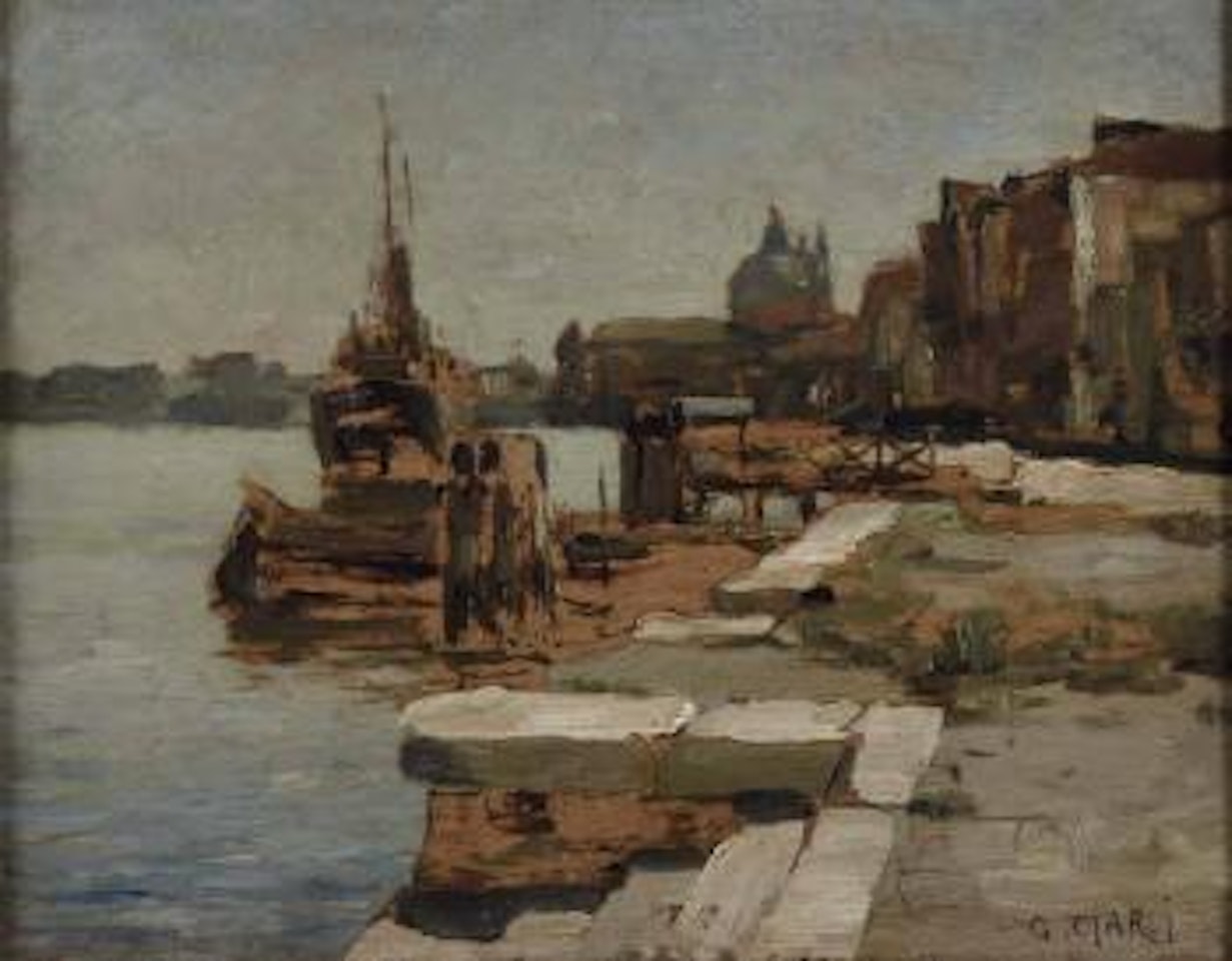 Scorcio di Venezia by Guglielmo Ciardi
