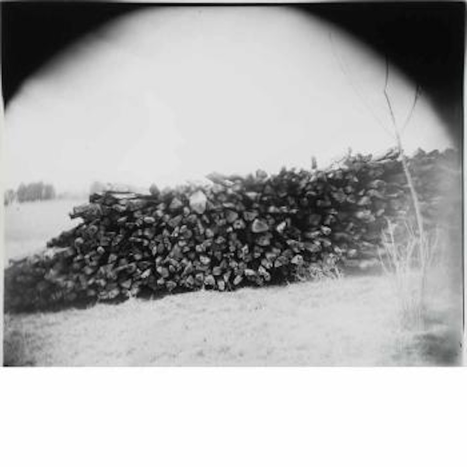 Untitled Georgia #17, stacked wood by Sally Mann