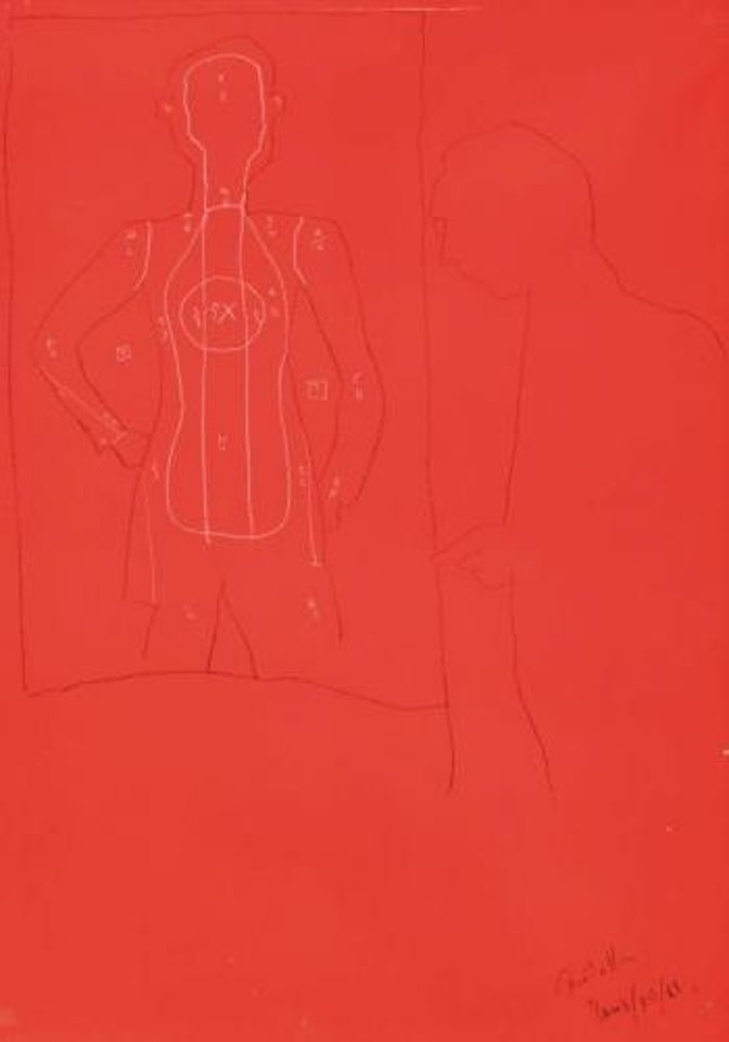 Senza titolo [Untitled] by Mimmo Rotella