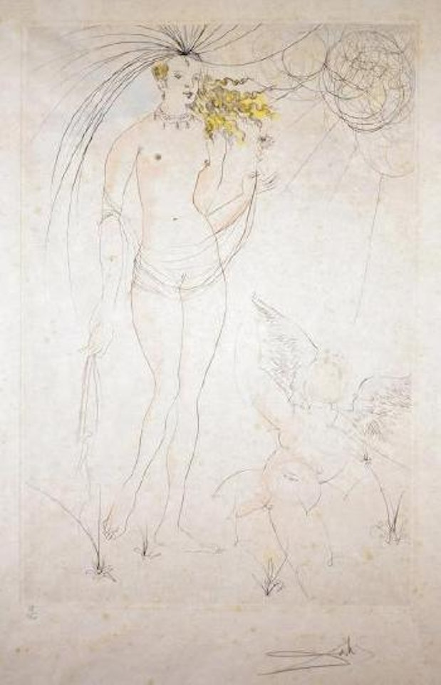 Mythologie nouvelle by Salvador Dali