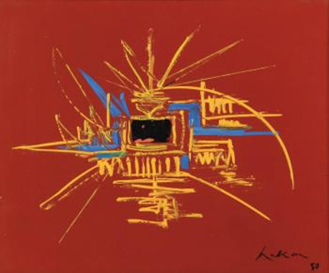 Folie flamboyante by Georges Mathieu