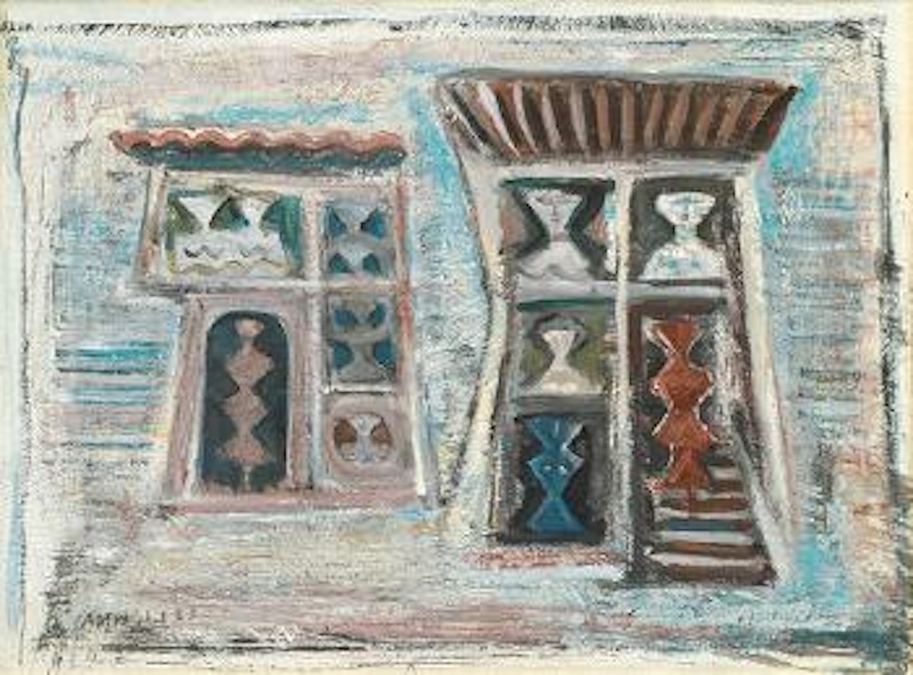 Teatro by Massimo Campigli