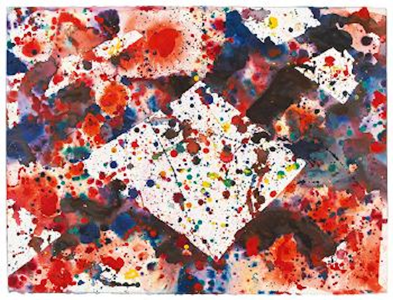 Diamond by Sam Francis