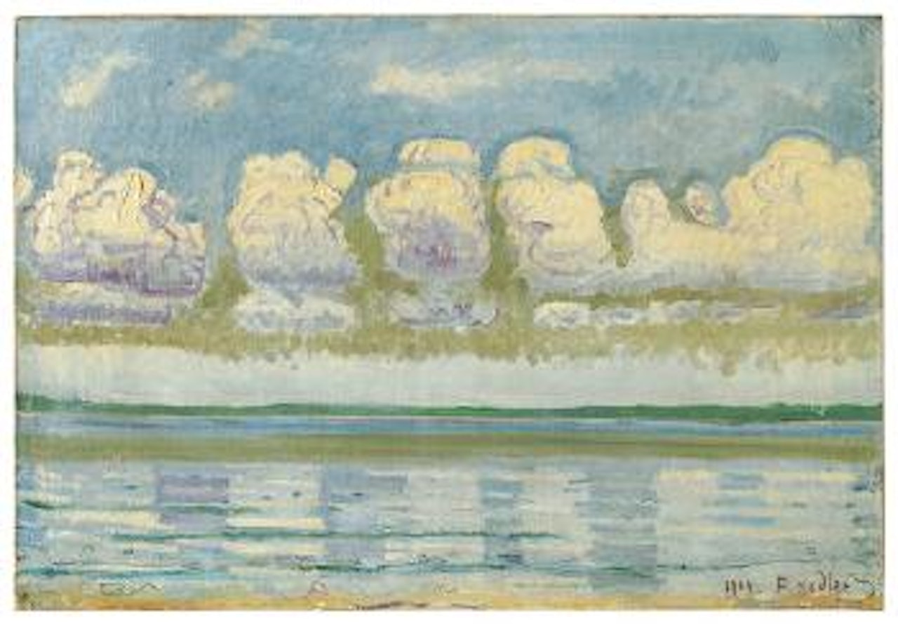 Genfersee mit Jura by Ferdinand Hodler