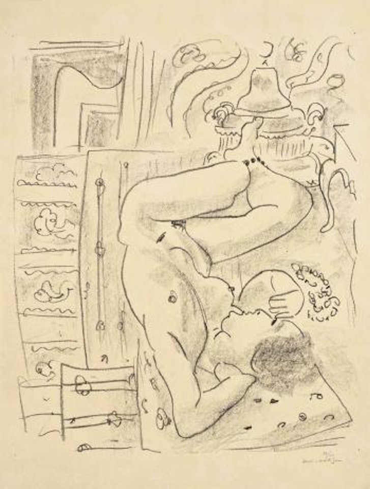 Nu. Étude d'un mouvement des jambes by Henri Matisse