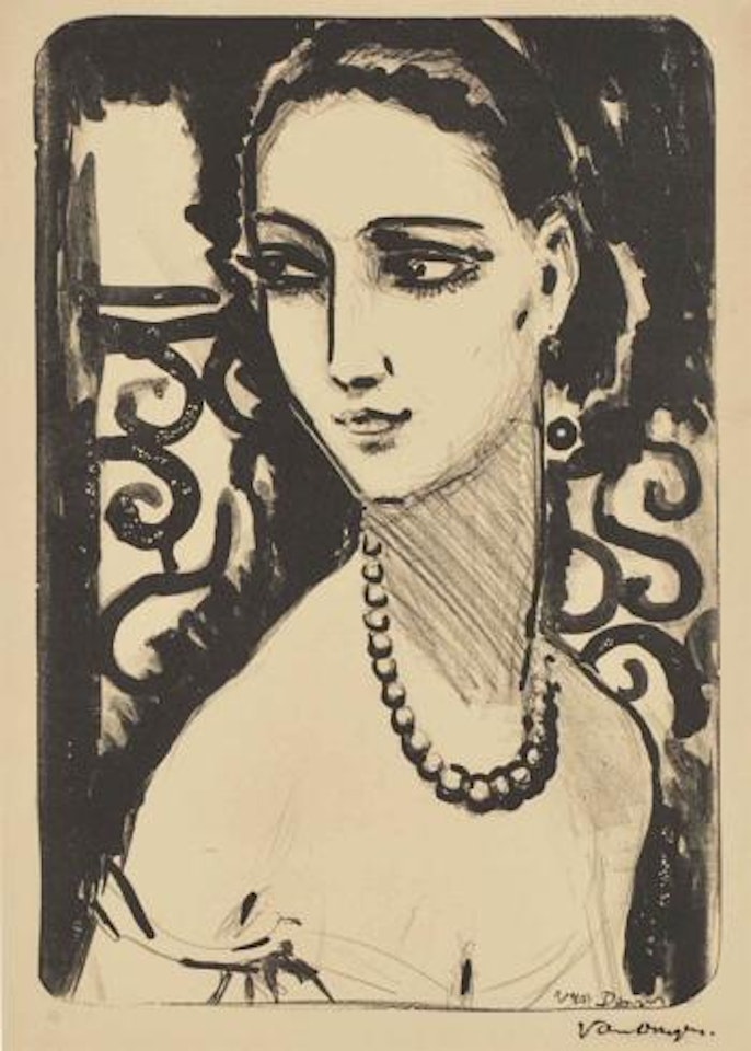Le Collier de Perles by Kees van Dongen