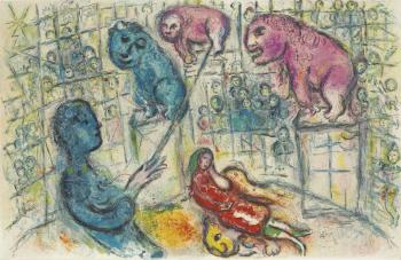 Cirque: one print by Marc Chagall