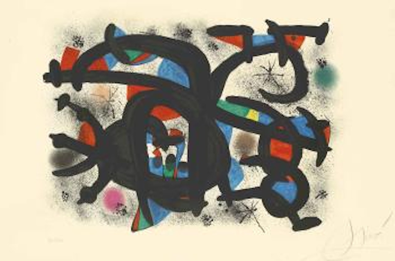 Le Calin Catalan by Joan Miró