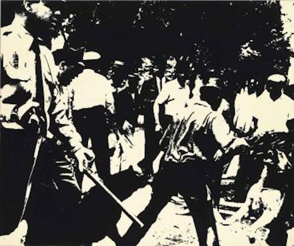 Birmingham Race Riot, from Ten Works by Ten Painters by Andy Warhol