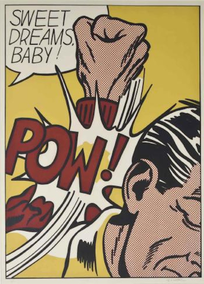 Sweet Dreams Baby!, from 11 Pop Artists by Roy Lichtenstein