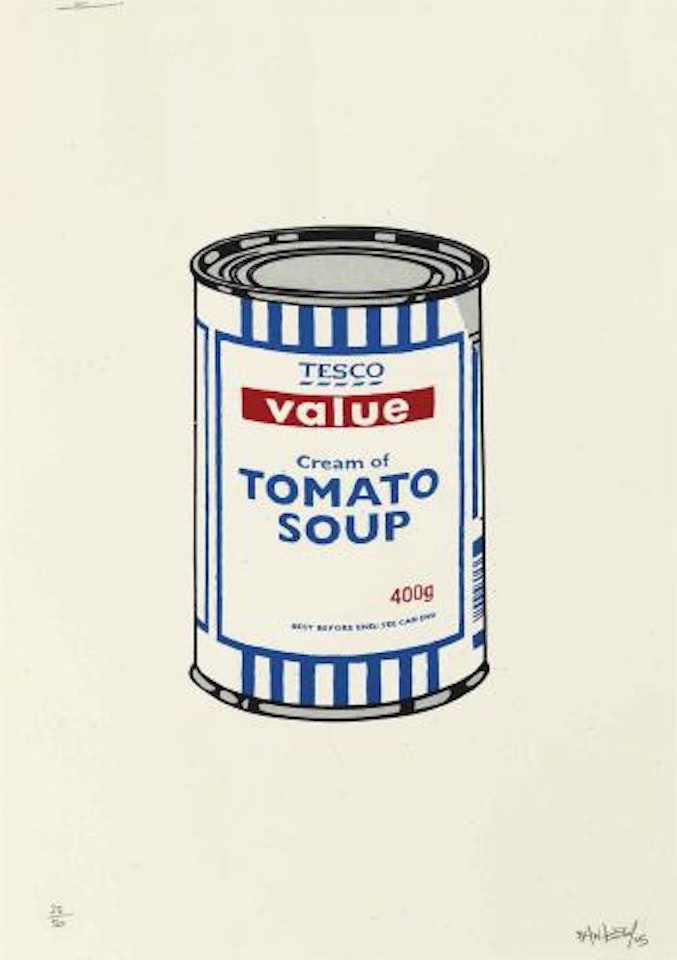 Soup Can - Original Coulourway by Banksy