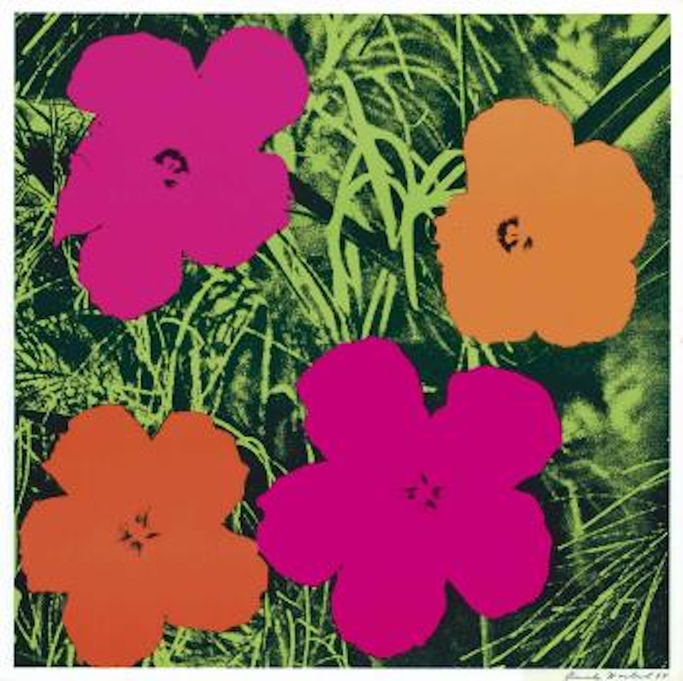 Flowers by Andy Warhol