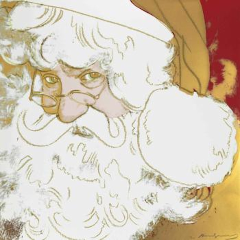 Santa Claus, from Myths by Andy Warhol