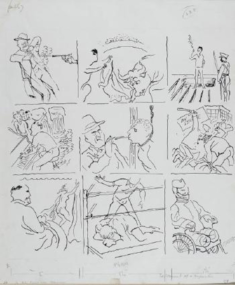 9 Vignettes by George Grosz