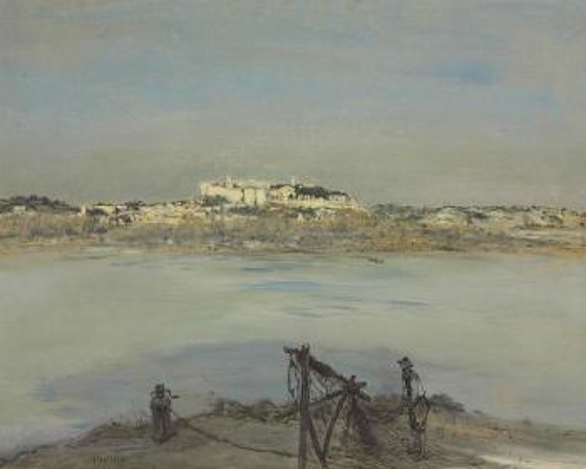 Le Rhône à Avignon by Jean Francois Raffaelli