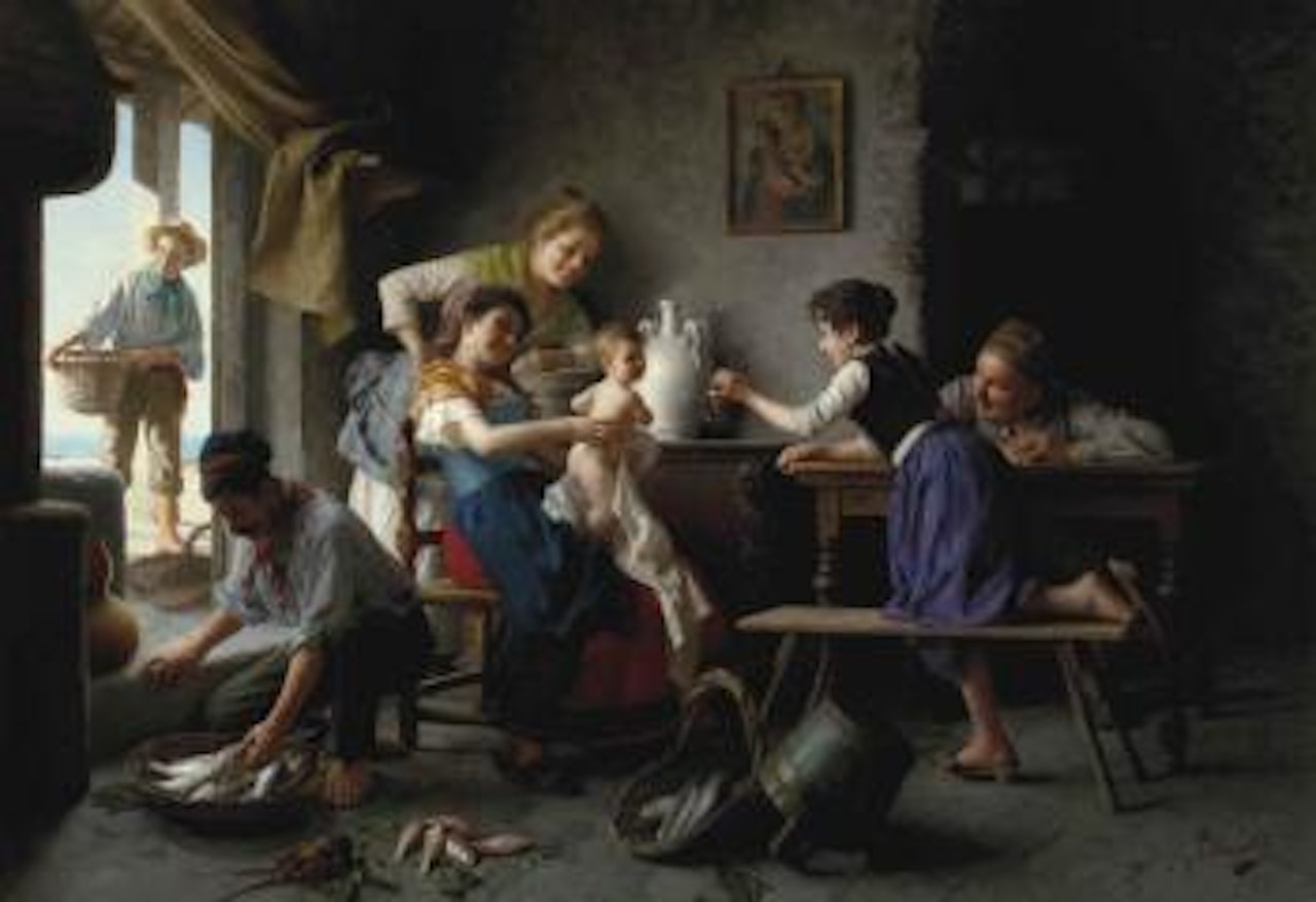 Bath Time by Giovanni Battista Torriglia