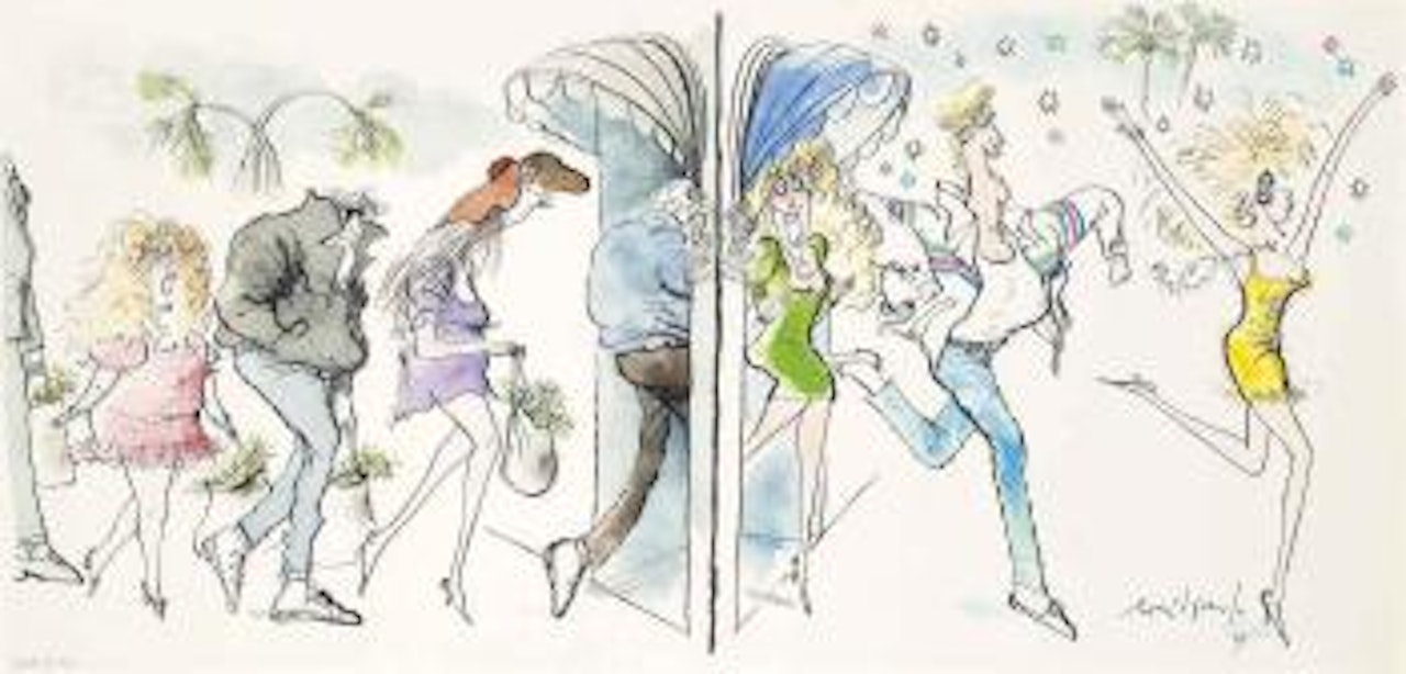 Beauty Factory by Ronald Searle