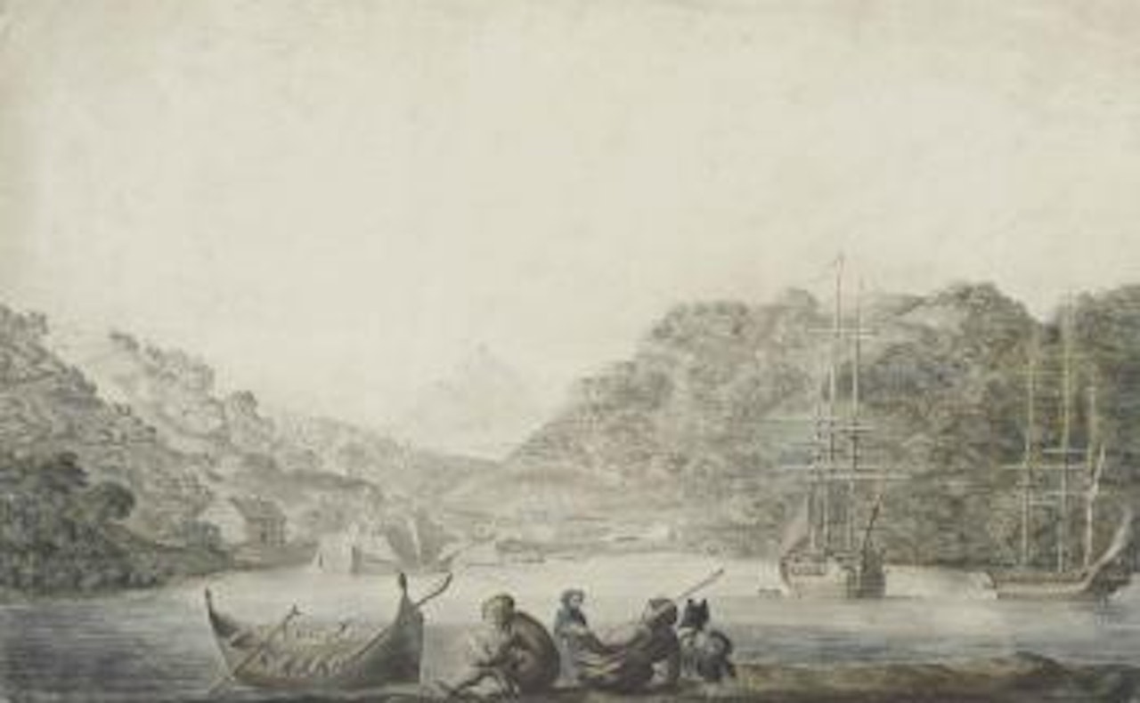 The Harbour of St Peter and St Paul (Petropavlosk) by English School