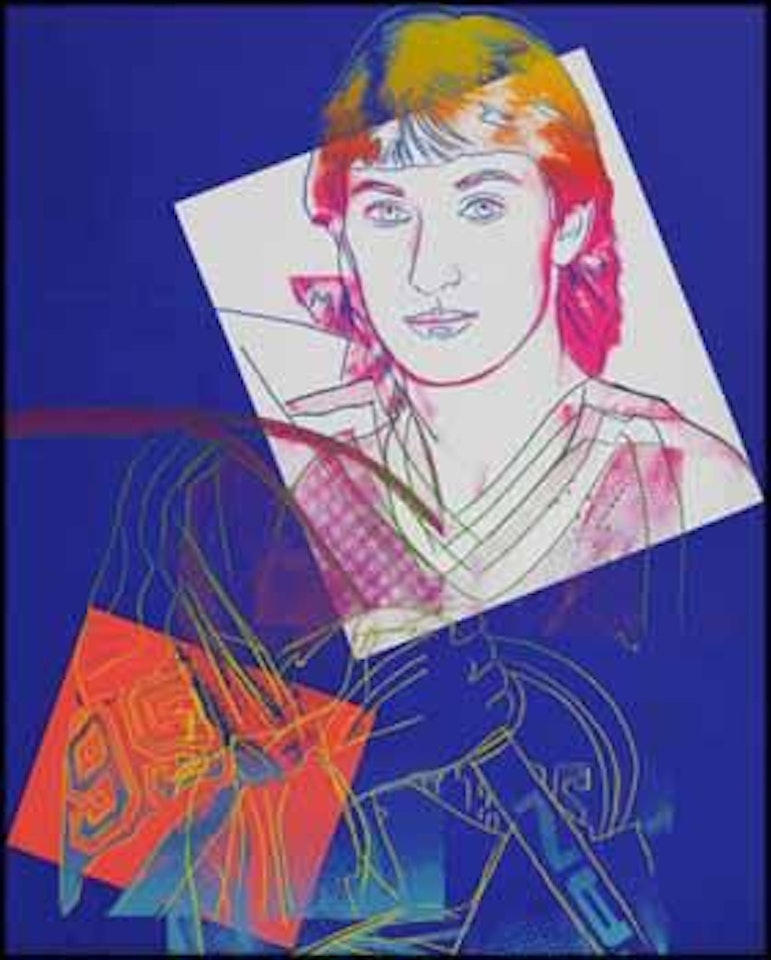 Wayne Gretzky #99 by Andy Warhol