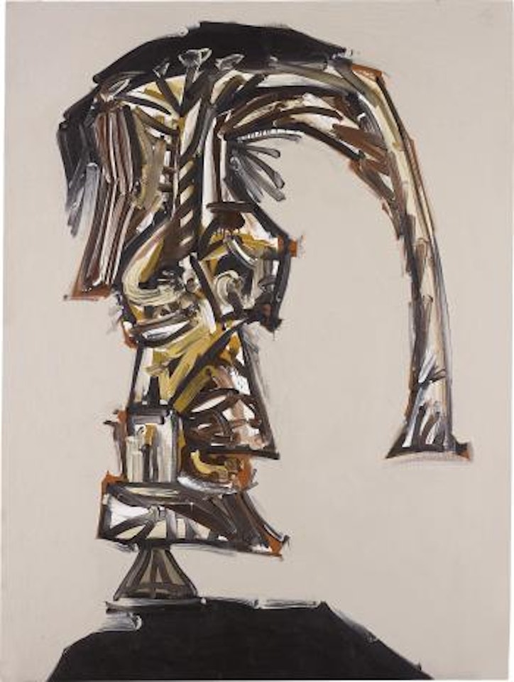 El Narigudo, 1981 by Antonio Saura