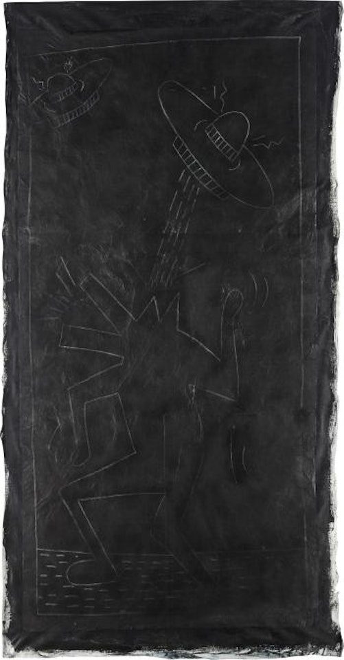 Untitled (Subway Drawing), 1982 by Keith Haring