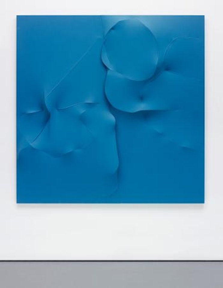 Azzurro, 1997 by Agostino Bonalumi