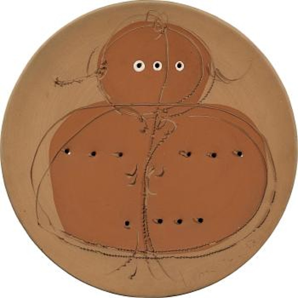 Concetto Spaziale, 1957 by Lucio Fontana