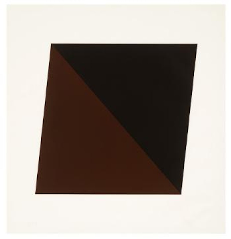 Black/Brown by Ellsworth Kelly