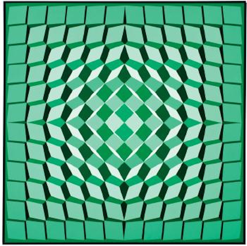 Cristallisation Verte by Jean-Pierre Yvaral