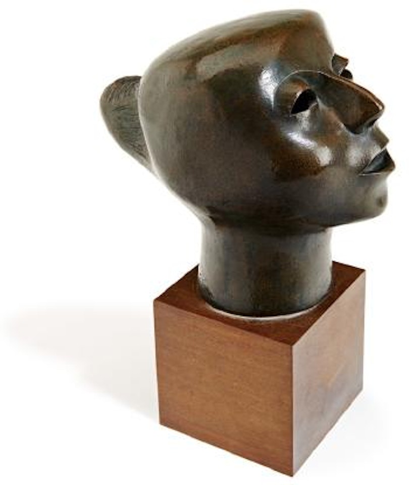 Singing Head (Cabeza Cantando) by Elizabeth Catlett